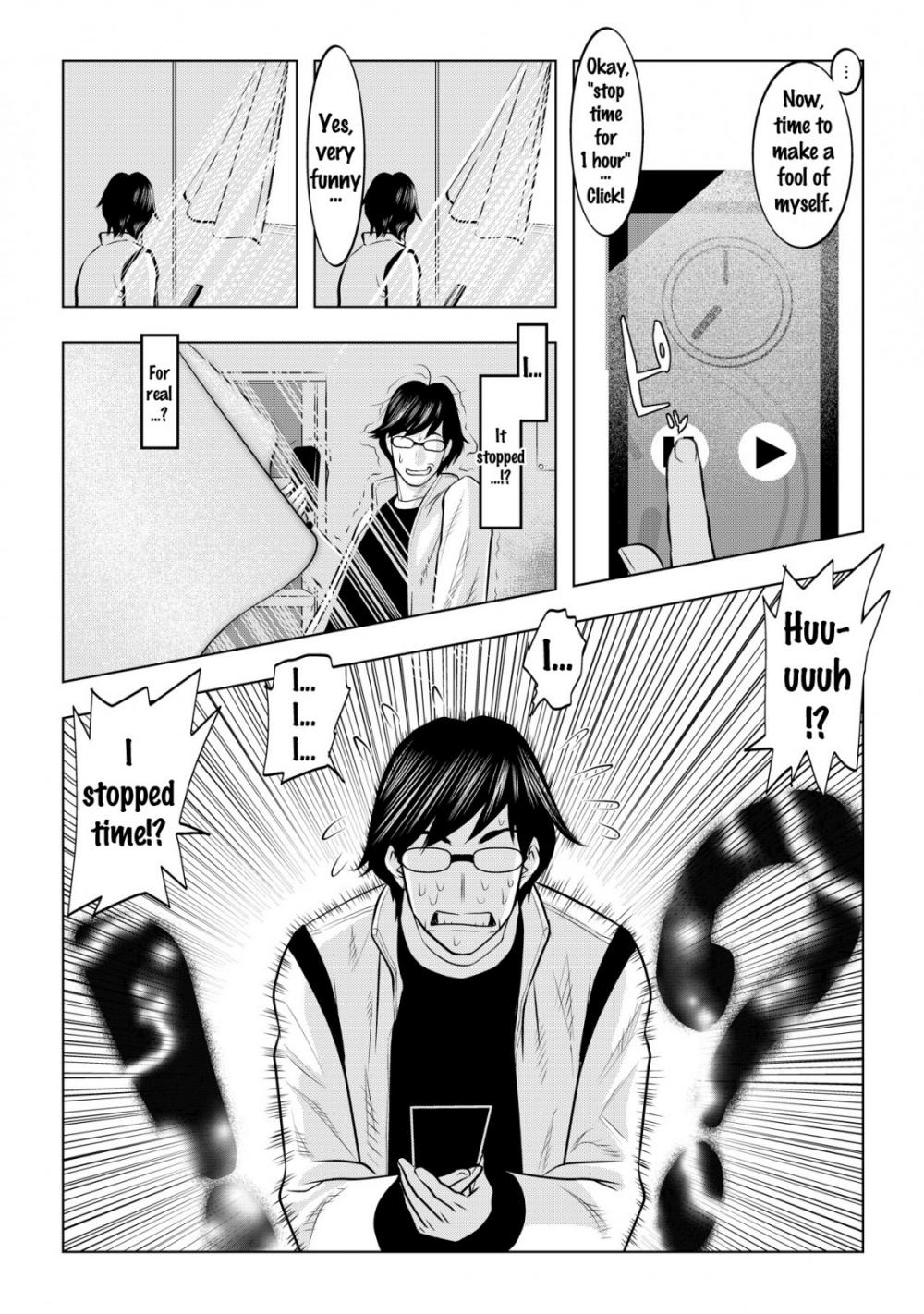 Hentai Manga Comic-Ultimate Time Stop App!-Chapter 1-3